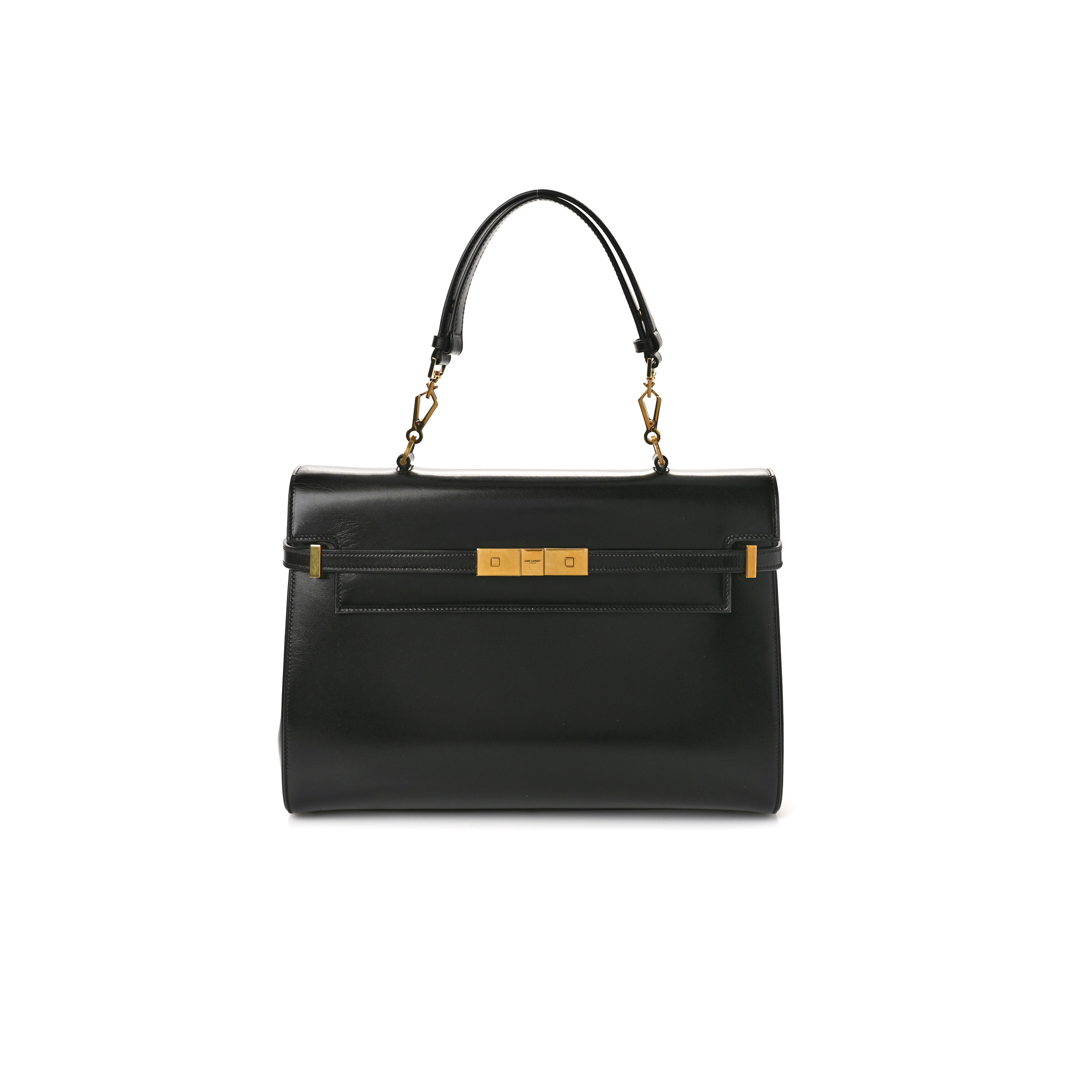 YSL MANHATTAN IN BOX SAINT LAURENT LEATHER 7695121489995 (32*23*10.5cm)